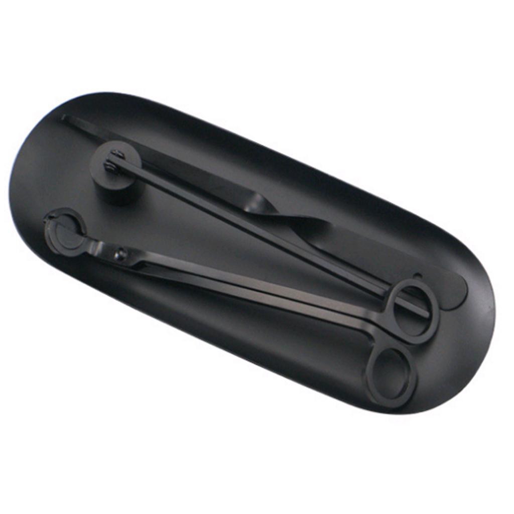 Wick Dipper Tool - ชุดเครื่องมือตัดและจุ่มไส้เทียนสแตนเลส พร้อมที่ดับเทียน สำหรับเชิงเทียนตกแต่ง