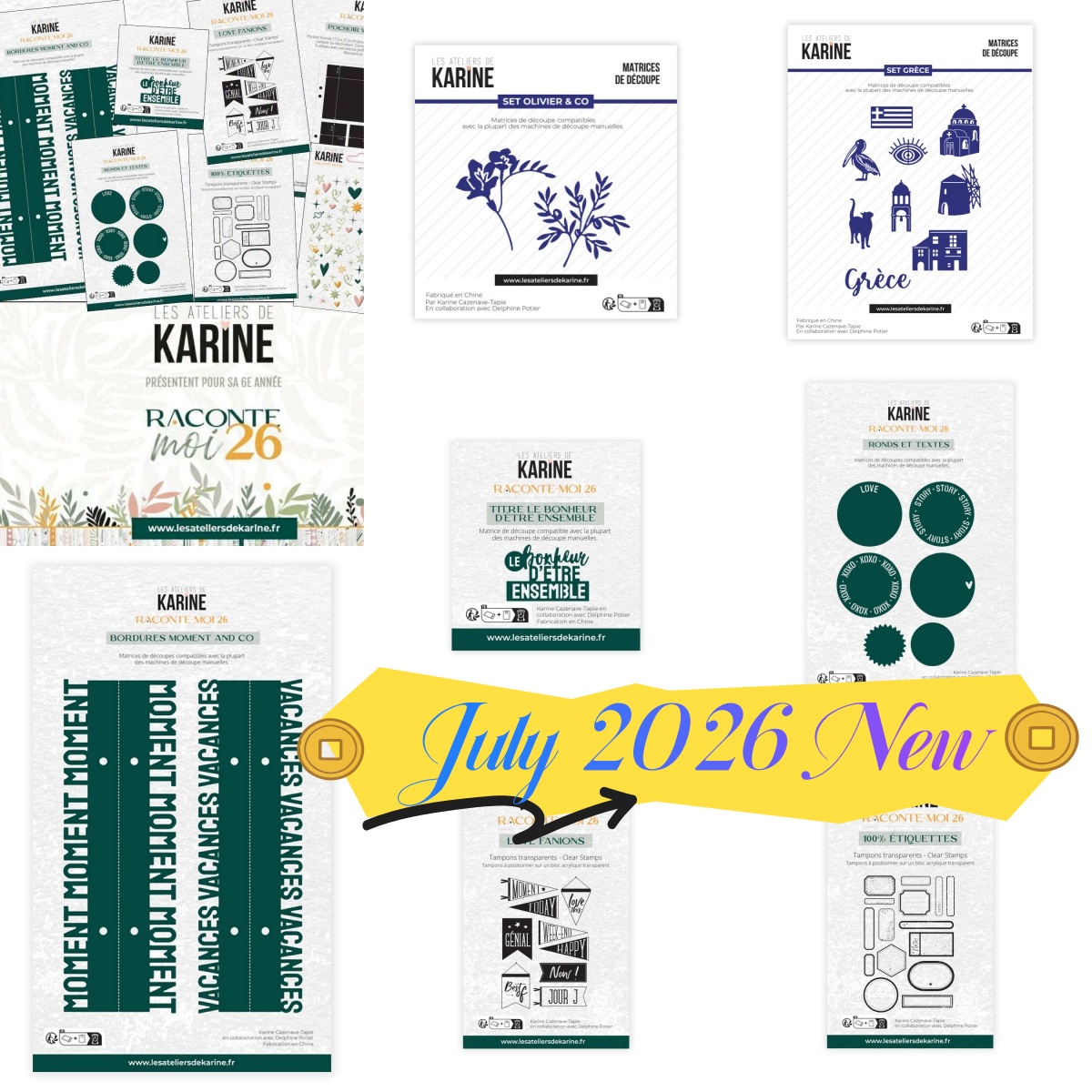 Candle Supplies Greece - ชุดแม่พิมพ์ตัดโลหะลายกรีซ พร้อมแสตมป์ใส สำหรับงาน DIY สมุดภาพตกแต่ง งานประดิษฐ์