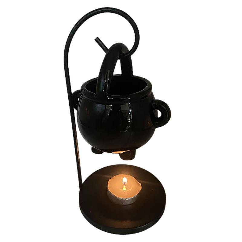 แขวนหม้อWax Burnerแม่มดCaldron - Candle Supplies Essential Oils บทวิจารณ์และราคา