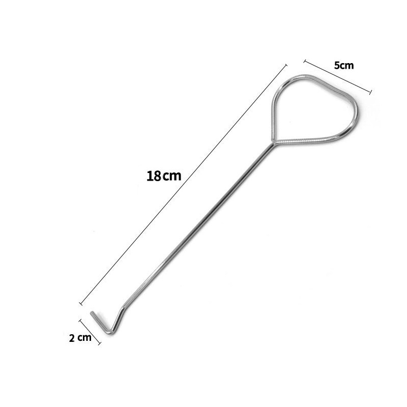 300ชิ้น18เซนติเมตรสแตนเลสนำออก - Wick Dipper Tool บทวิจารณ์และราคา
