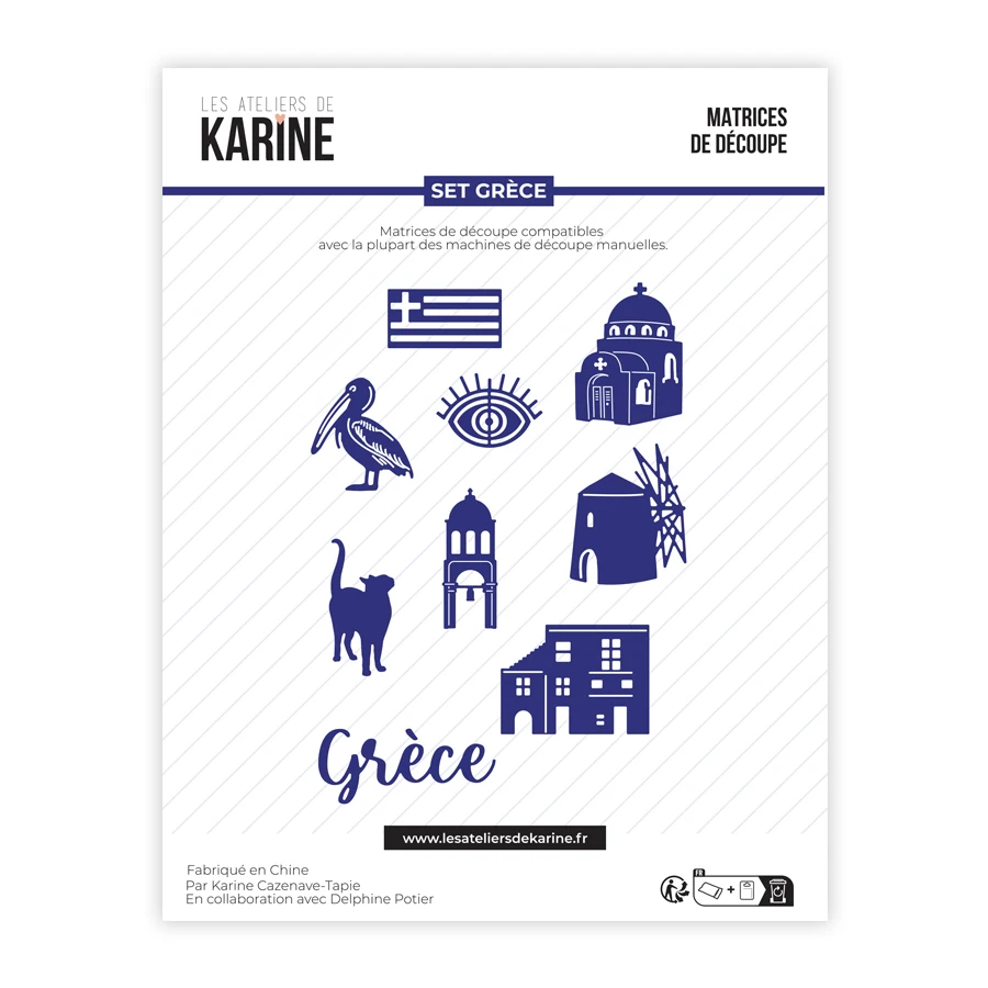 ชุดแม่พิมพ์ตัดโลหะลายกรีซ พร้อ - Candle Supplies Greece บทวิจารณ์และราคา